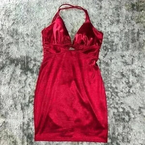 Macy's Red Mini Dress
